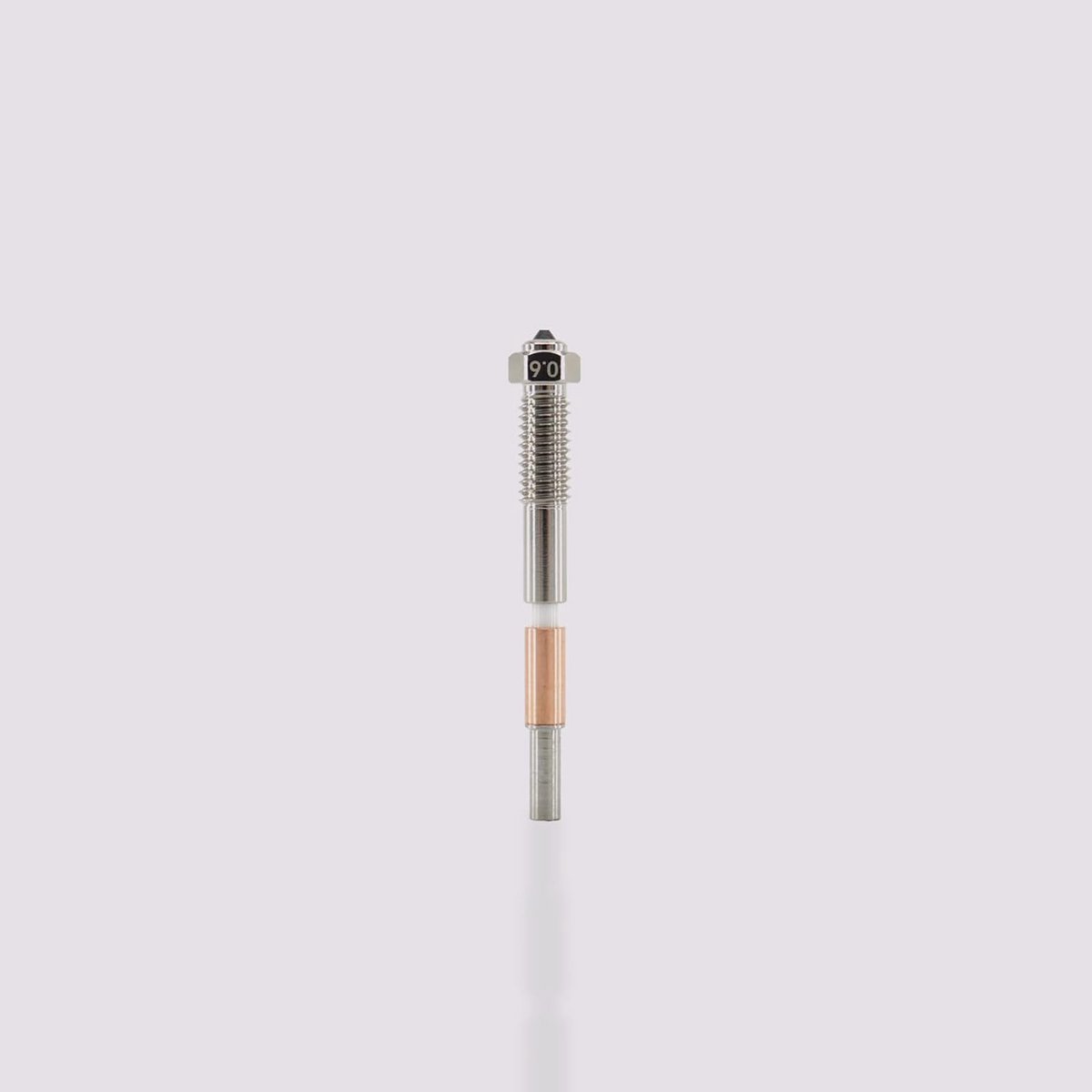 2x Bimetalen 0.4mm 3D Printer Nozzles voor Hoge Duurzaamheid en Nauwkeurige Extrusie