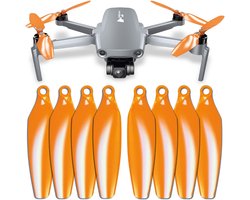 Stille Drone Propellers Oranje voor Hubsan Zino Mini Pro & SE - Set van 4