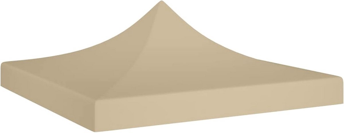 Reserve Prieel Dak Beige 3x3m - Waterdicht en UV-bestendig Oxford Stof