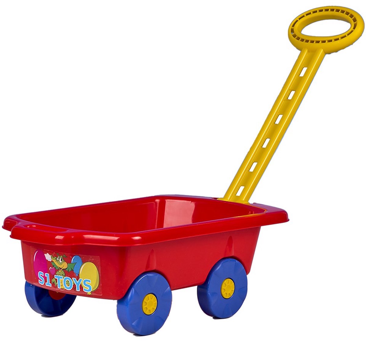 BAYO Kindertrolley 45x28x16 cm Rood - Bolderkar
