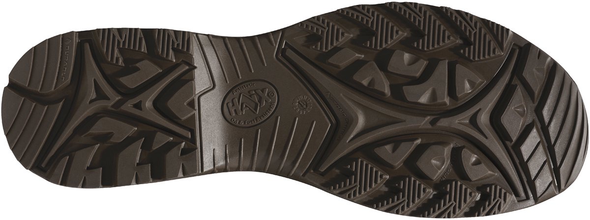 Trekkinglaarzen BE Nature GTX mid maat 8(42) bruin/groen leer HAIX