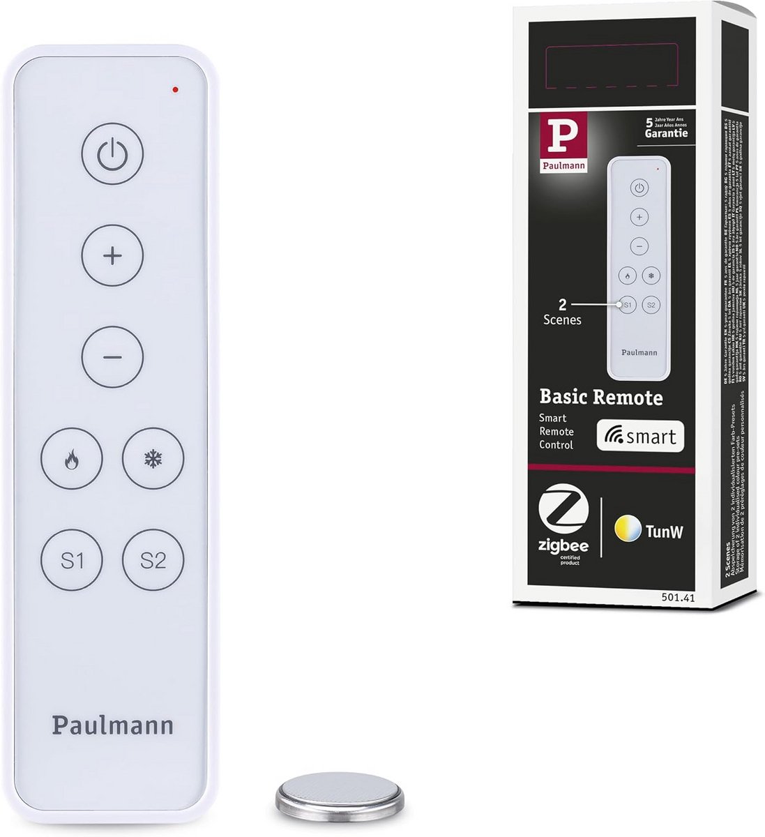 Zigbee 3.0 Afstandsbediening voor Slimme Verlichting - Schakelen, Dimmen en Witinstelling