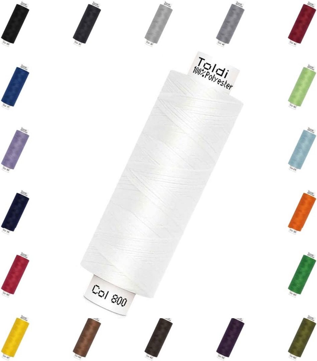Universele Polyester Naaigaren 500m - Allesnaaier voor Naaimachine en Lockmachine