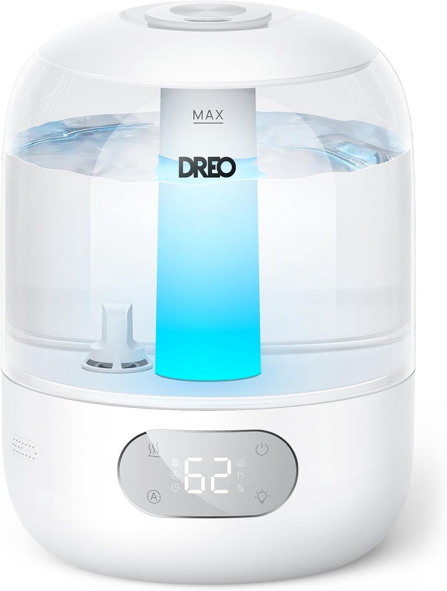 Luchtbevochtiger Baby 3L Top Fill Stille Werking Nachtlampje Aroma Diffuser Kamers