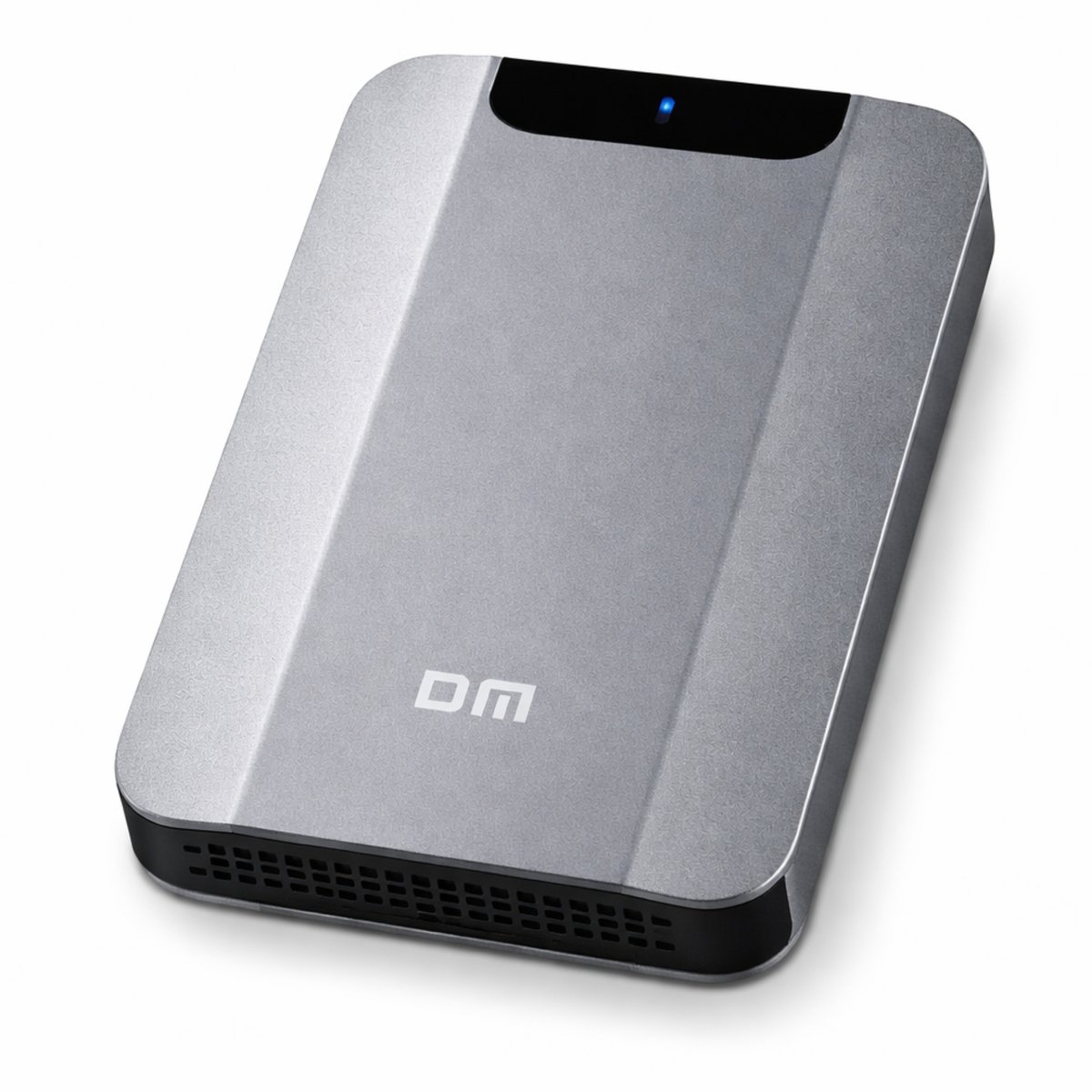 DM Externe harde schijf 500GB - Draagbare HDD - USB 3.2 - Metaal - Antraciet grijs