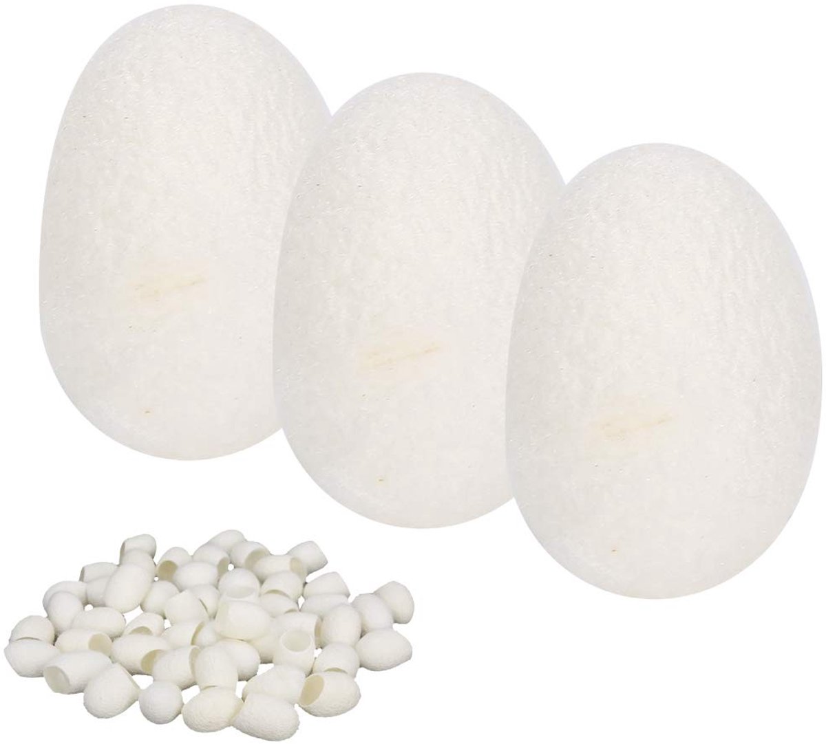 Silkworm Cocoons - Natuurlijke Exfoliatie - 50 Stuks voor Blackhead Verwijdering