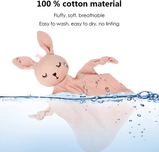 Biologische Katoenen Mousseline Lovey Knuffeldoek met Koala Design - Zacht en Ademend — afbeelding 4