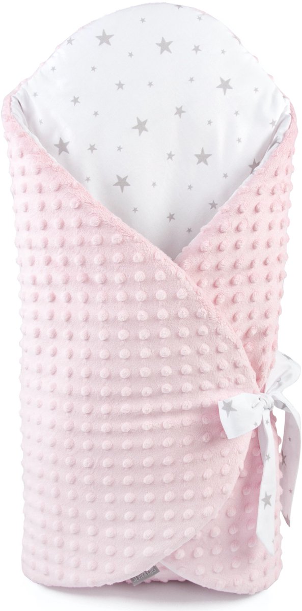 Sevira Kids - Meegroeibare babyslaapzak minky - Roze Dès la naissance - 6 mois