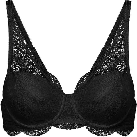 Simone Pérèle - Soutien- BH balconnet Spacer Karma - taille 65E - Zwart - Armatures - Femme