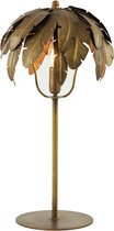 Light & Living Tafellamp Palmu - Goud - Ø26cm - Botanisch