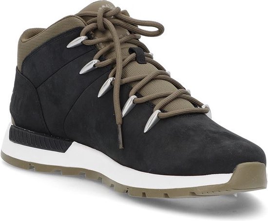 Timberland sprint trekker mid black nubuck-maat 44 | bol.com