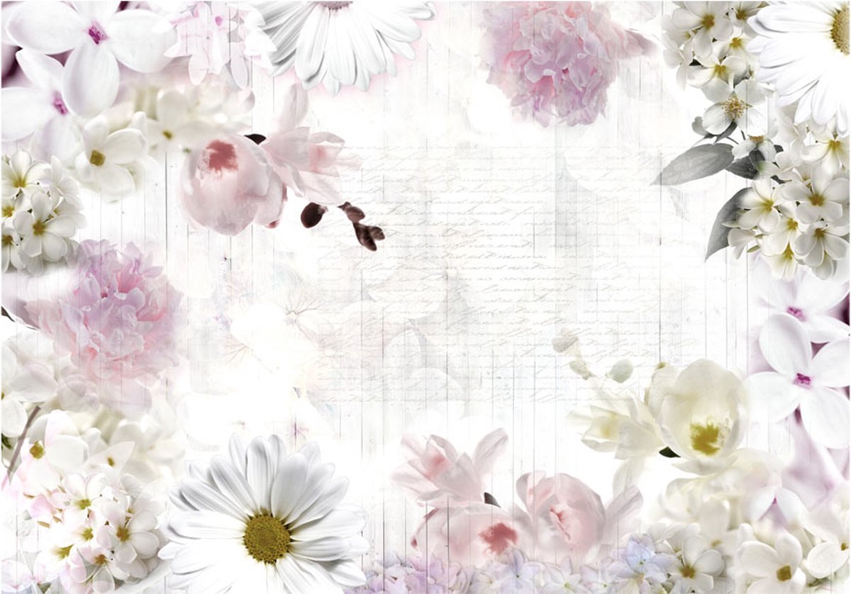 Fotobehangkoning - Behang - Vliesbehang - Fotobehang Lentebloemen - The fragrance of spring - 400 x 280 cm