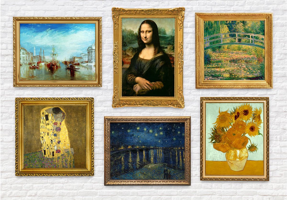 Fotobehang - Wall of treasures.
