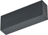 Rail de tension Connecteur d'alimentation - Trion Dual - 2 phases - Zwart mat