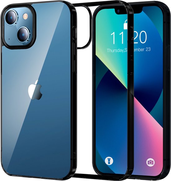 UNIQ Accessory Transparante Telefoonhoesje voor Apple iPhone 13 - Bescherm je Telefoon - Silicone Back Cover