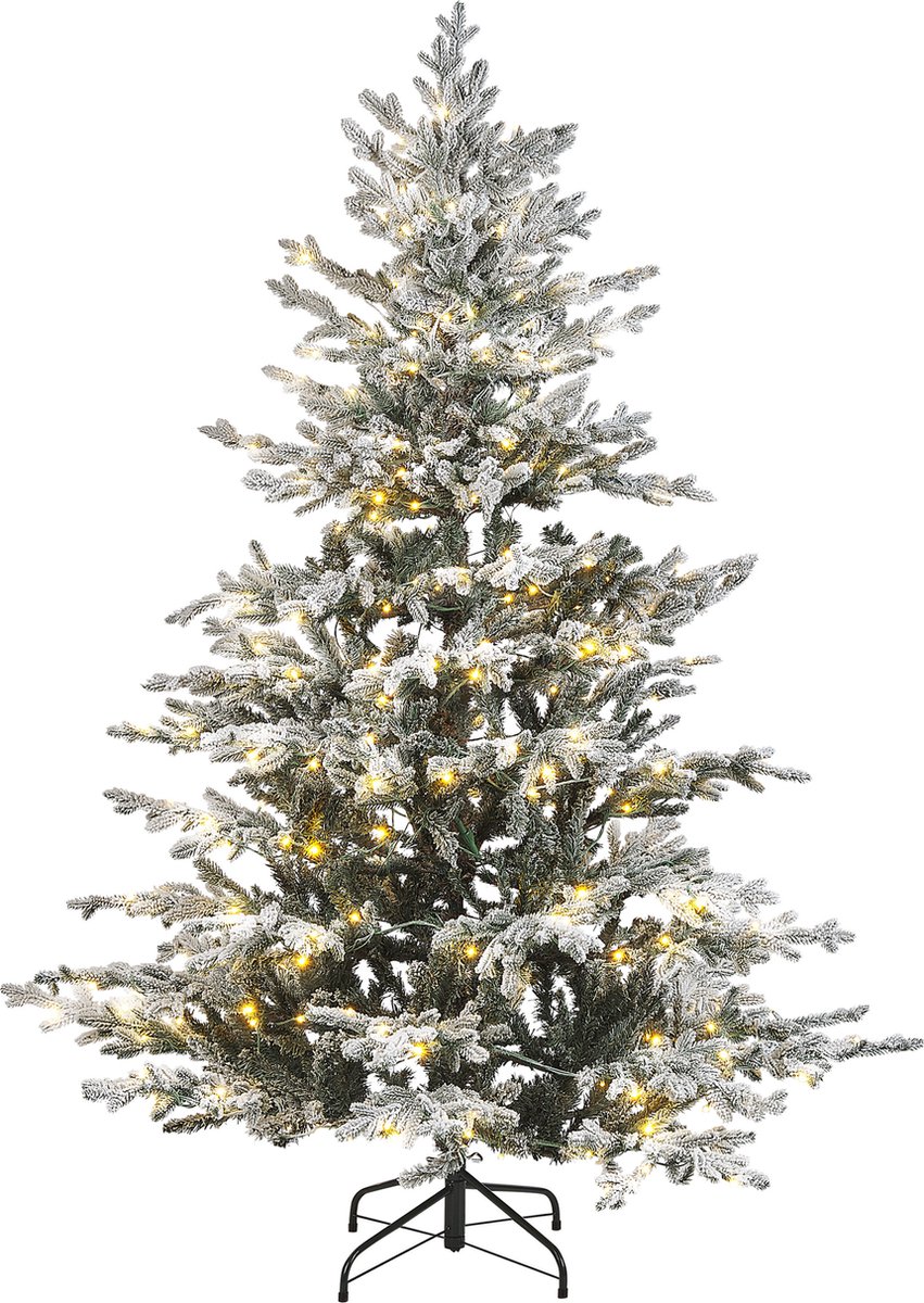 Beliani BRISCO - Kerstboom - Wit - PVC