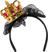 Boland - Diadeem Koningin - 58 - Volwassenen - Unisex - Prinsen en Prinsessen- Middeleeuwen
