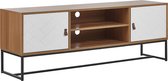Beliani NUEVA - TV-meubel - Lichte houtkleur - MDF