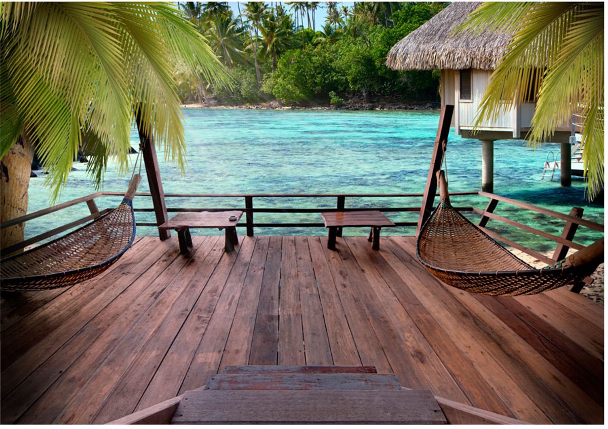 Fotobehang - Summer rest.