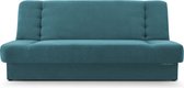 InspireMe - Canapé avec fonction couchage et espace de rangement, canapé pour le salon, canapé-lit 190x120x90 cm - CYPRUS - Turquoise (Soro 86)