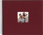 Goldbuch - Spiraal fotoalbum Bella Vista - Bordeaux - 35x30 cm