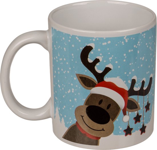 Tasse à changement de chaleur en forme de renne