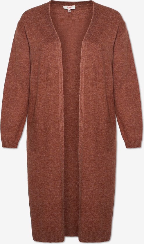 heine Gebreide mantel in camel/champagne gemêleerd | heine