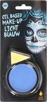 Halloween make up met spons - Oliebasis - Schmink - Licht blauw