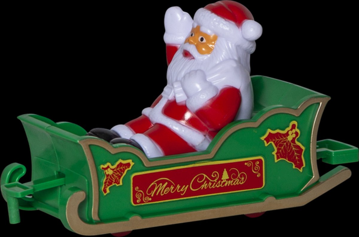 THE TWIDDLERS Train de Noël 15 pièces avec Rails , lumière et son
