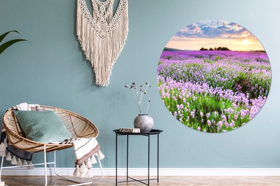 WallCircle - Peinture - Ciel - Multicolore - 150 X 150 Cm