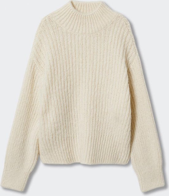 Mango Sweater Pull à col cheminée 37008266 05 Femme Taille - M | bol.com