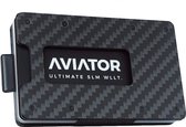 Aviator - Carbon slide wallet - carbon fiber cash clip - acrylic kleingeld vak - acrylic frame