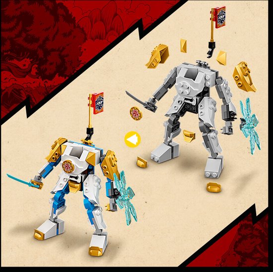 LEGO NINJAGO Zane's Power-Upmecha EVO - 71761 | bol