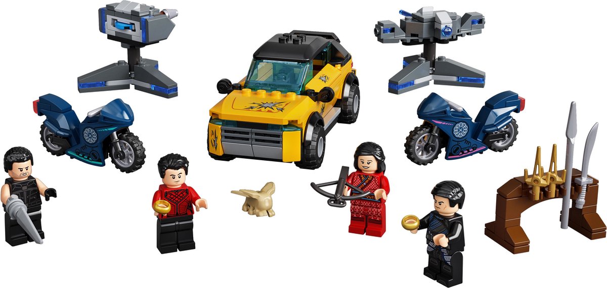 LEGO - Marvel - Shang-Chi - Ontsnappen uit De Tien Ringen - 76176 — afbeelding 7