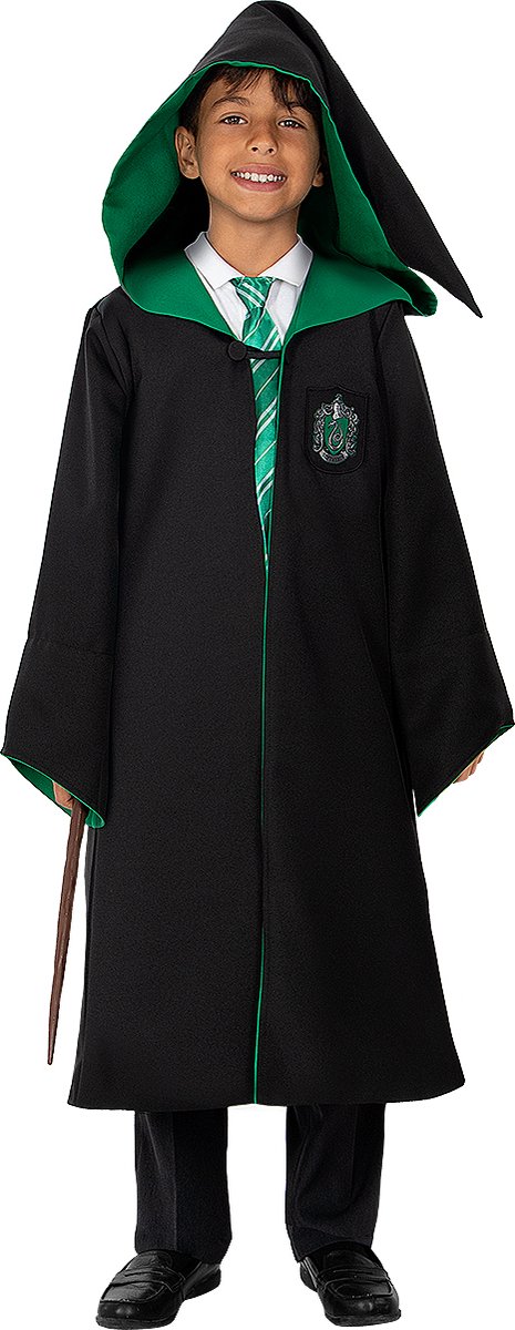 FUNIDELIA Replica Slytherin Badjas - Diamond Edition - Maat: 97 - 104 cm