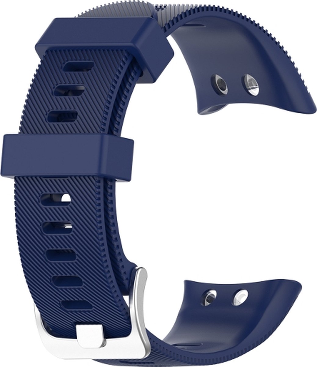 Siliconen bandje - geschikt voor Garmin Forerunner 45 / Forerunner 45S - blauw