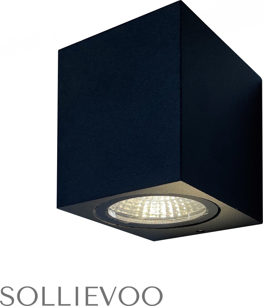 Wandlamp Nové 1-lichts Goud/Zwart met Klem