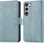 iMoshion Hoesje Geschikt voor Samsung Galaxy S23 Hoesje Met Pasjeshouder - iMoshion Luxe Bookcase - Lichtblauw