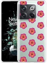 OnePlus 10T Hoesje Hawaiiaanse Bloemen II - Designed by Cazy