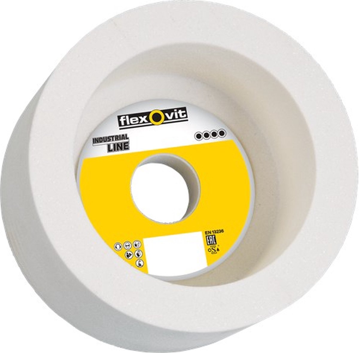 Flexovit slijpsteen E.U. - 150x40x32mm - edel korund