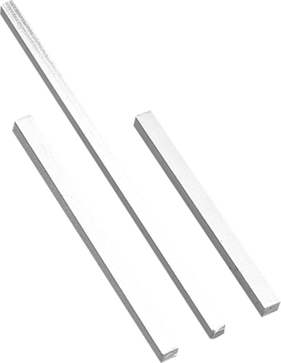 Ami vierkant vol stift - staal verzinkt - 8x160mm