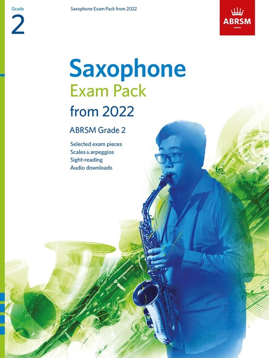 ABRSM Exam Pieces- Saxophone Exam Pack from 2022, ABRSM Grade 2