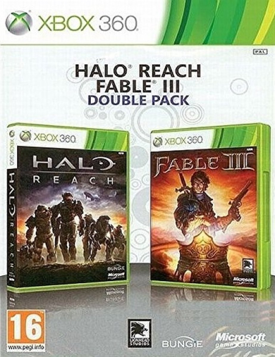 Halo Reach & Fable III Double Pack XBOX 360