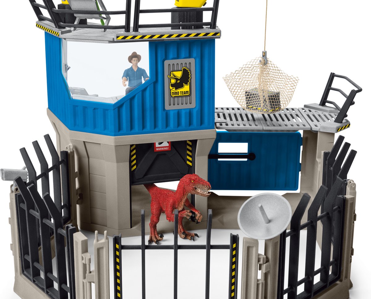 Schleich Dinosaurus Groot Dino-onderzoekstation - Speelfigurenset - 41462 — afbeelding 19