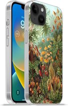 Geschikt voorApple Iphone 14 Plus - Soft case hoesje - Muscinae - Kunst - Oude meesters - Siliconen Telefoonhoesje