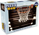 Puzzel Een basketbal net van een basket - Legpuzzel - Puzzel 1000 stukjes volwassenen