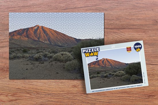 Foto: Bekking blitz puzzel 200 stukjes kunst uit het boek het eiland van olifant illustratie kinderboek leo timmers