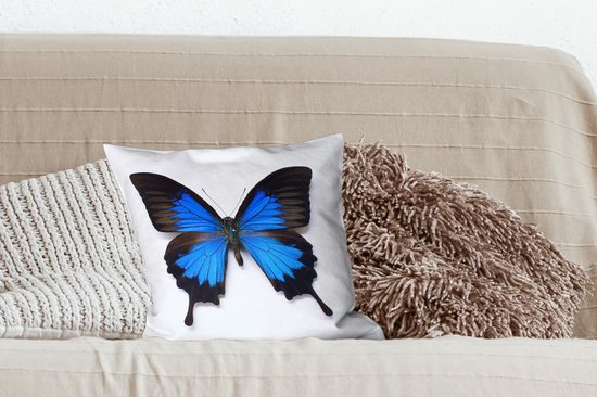 Set van 4 outdoor kussens, weerbestendig, bloemen, kussensloop, dieren