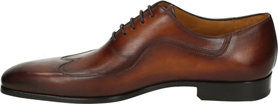 Magnanni 23870 - Volwassenen Heren veterschoen - Kleur: Cognac - Maat: 46 |  bol.com