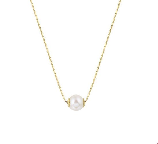 laag Onnodig Uitvoerder The Jewelry Collection Ketting Parel 0,5 mm 40 + 2 cm - Goud | bol.com